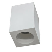 Porta faretto quadrato plafoniera GU10 gesso luce soffitto interni negozio 230V