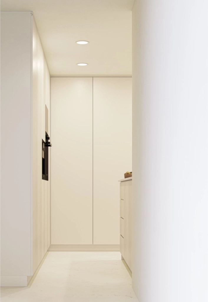NOI Faretti LED da Incasso 14W 100º Dimmerabile TRIAC 3000K Bianco Opaco per Illuminazione d'Interni Professionale ad Alta Efficienza Energetica