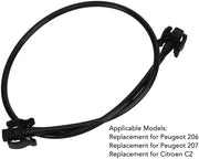 Slang di raffreddamento in gomma - Pijp di ritorno dell'acqua - Pijp di scavo - Codice OEM 1323Y2 - Materiale in plastica - Per 206/207 - Pijp di raffreddamento