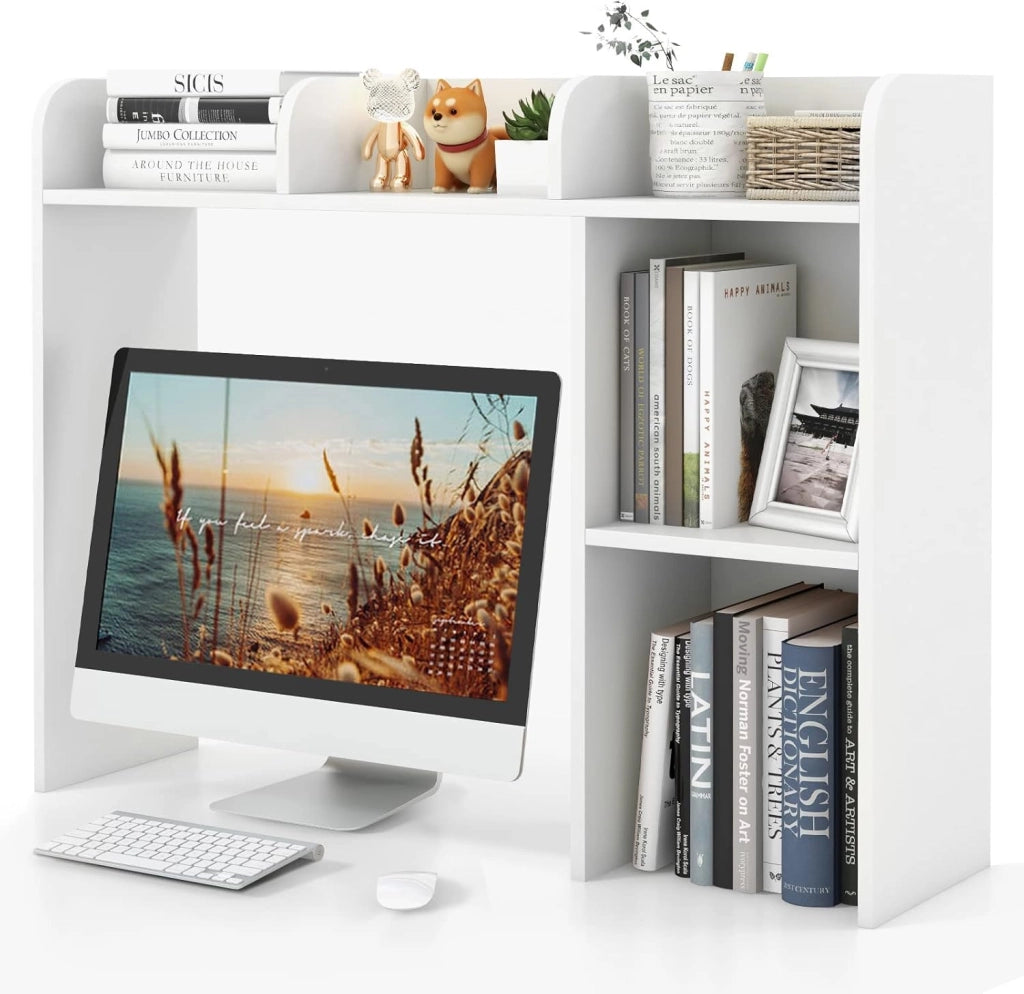 Scaffale con 5 Cassetti in Stile Moderno,Libreria Facile da Montare, 94x25x74 cm, 3 Colori