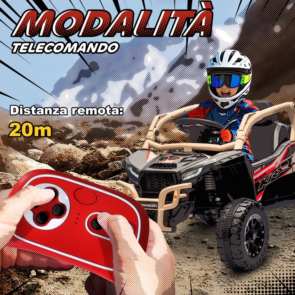 Macchina Elettrica Bambini 12V ¨C zephmum ¨C Giallo