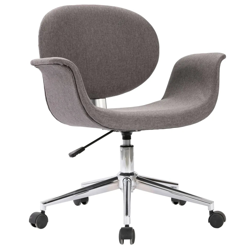 Sedia da Ufficio Girevole Grigia in Tessuto cod mxl 16746