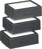 Set di filtri di alta qualità compatibile con Roomba e/i/j serie - 3 filtri - per Roomba Combo j5+/+ i5+/+ i8/+ - nero