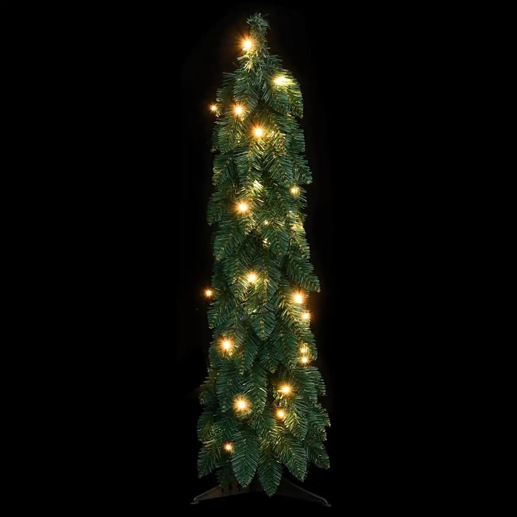 vidaXL Albero di Natale Artificiale Preilluminato con 45 LED 90 cm