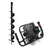 Mototrivella a benzina, motore a 2 tempi di 3 CV 63,3 ccm, con punta elicoidale Ø100mm