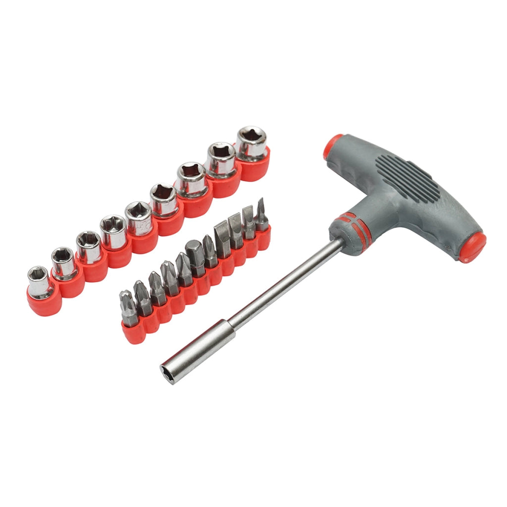 Set da 21 pezzi Breckner Germany con punta e cacciavite tubolare con impugnatura
