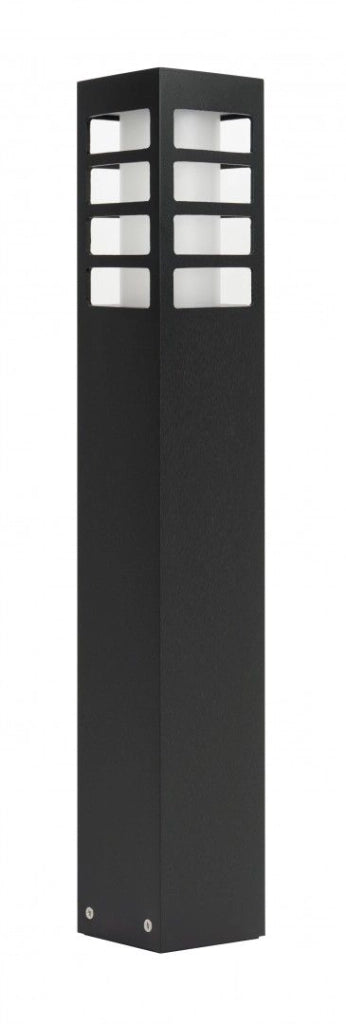 Paletto giardino 50cm E27 nero IP54 SU-MA RADO III