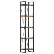 Libreria a 5 Ripiani 40x30x180cm in Massello di Recupero cod mxl 33806