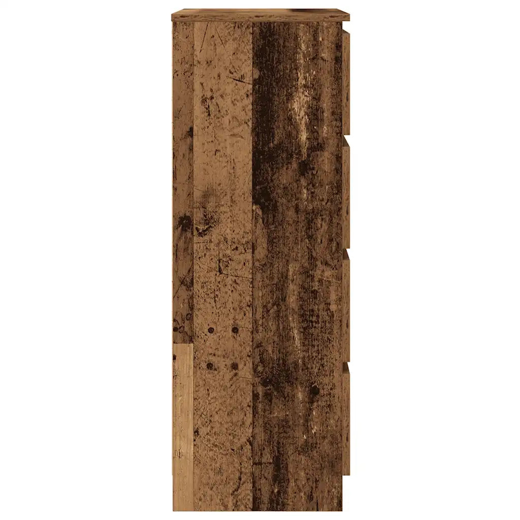 Credenza Legno Antico 60x35x98,5 cm in Legno Multistrato 861128