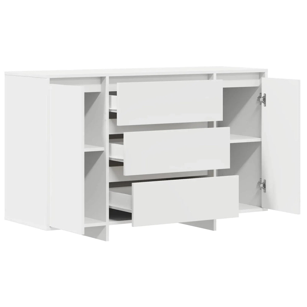 Credenza con cassetto Bianco 120 x 41 x 75 cm Legno multistrato 3333906