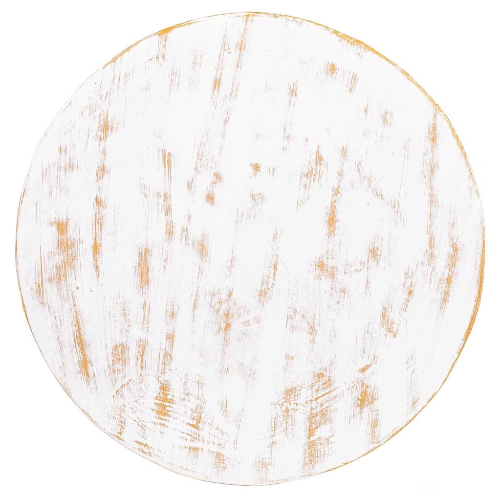 Tavolino in magnesio bianco 38x38x46