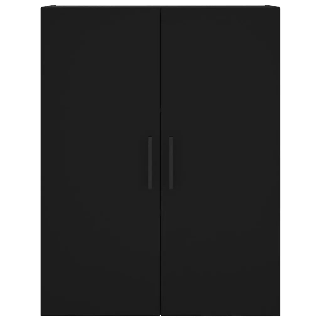Mobili a Parete 2 pz Neri 69,5x34x90 cm 3195644
