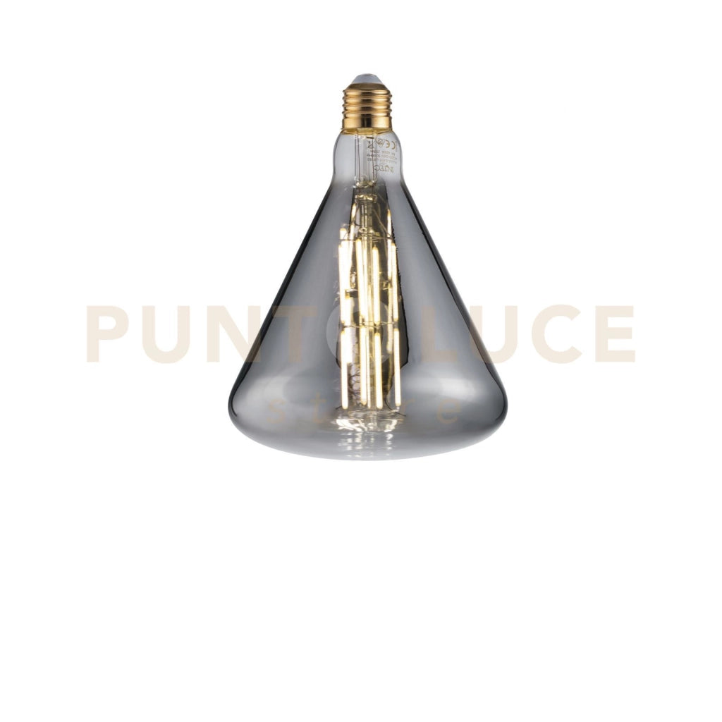 LAMPADINA LED FILAMENTO SMOKE LB160 ATTACCO E27 8W 250LM 1800K 300° 160X215mm 15000h CRI80