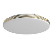Plafoniera LED Milagro Bever Ø33 16W bianco/oro IP44