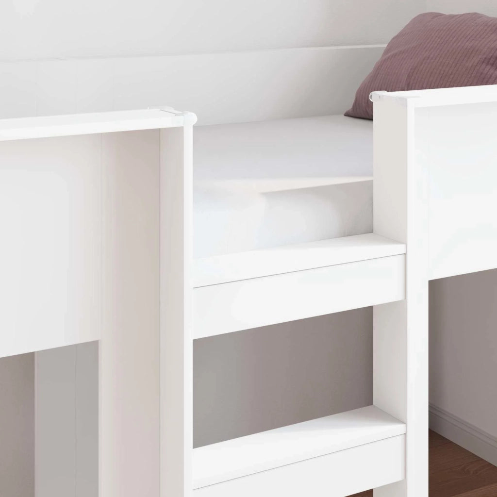 Letto a Castello per Bambini Bianco 100 x 200 cm 3410499