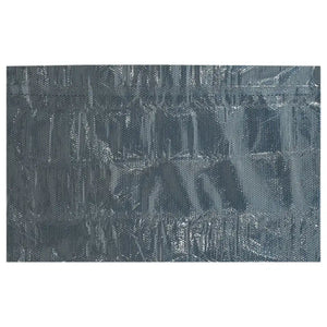 Pellicola Galleggiante Solare PE Piscina 549x274 cm Nero e Blu cod mxl 59642