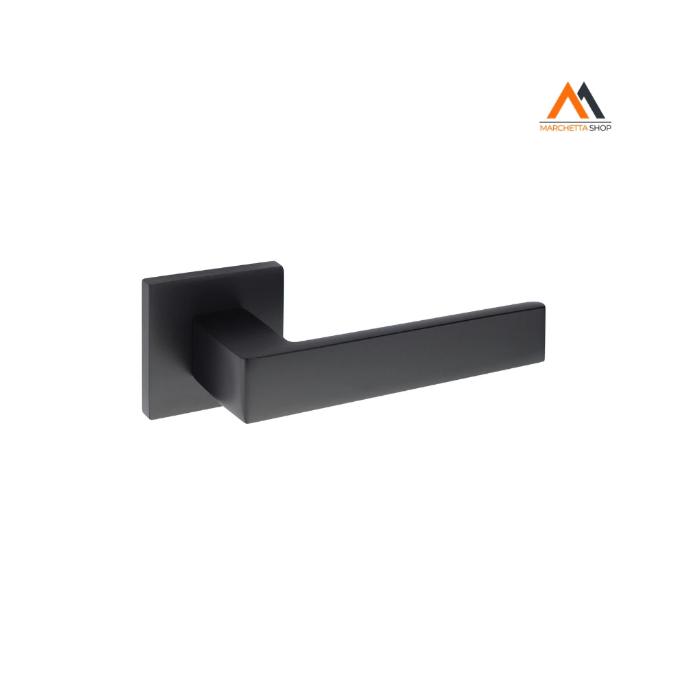 MANIGLIA ALU BLUE C/RB Q 50 F/CHIAVE NERO OPACO