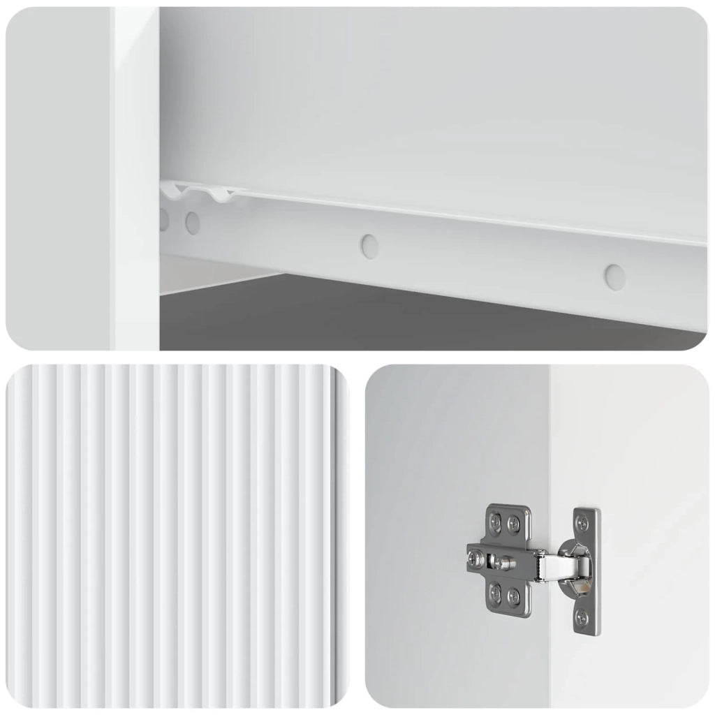 Credenza Bianco 66 x 34,5 x 90 cm Legno ingegnerizzato 894635