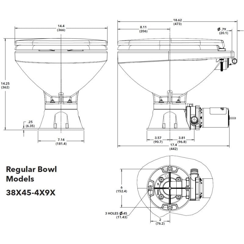 QUIET E2 REGULAR 12V ACQUA DOLCE SO