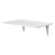 Tavolo pieghevole a muro ¨C zephmum ¨C legno bianco 60x40x20 cm