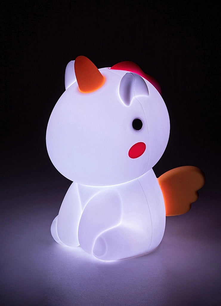 Lampada notte bimbi Unicorno LED RGB dimmer USB Rabalux