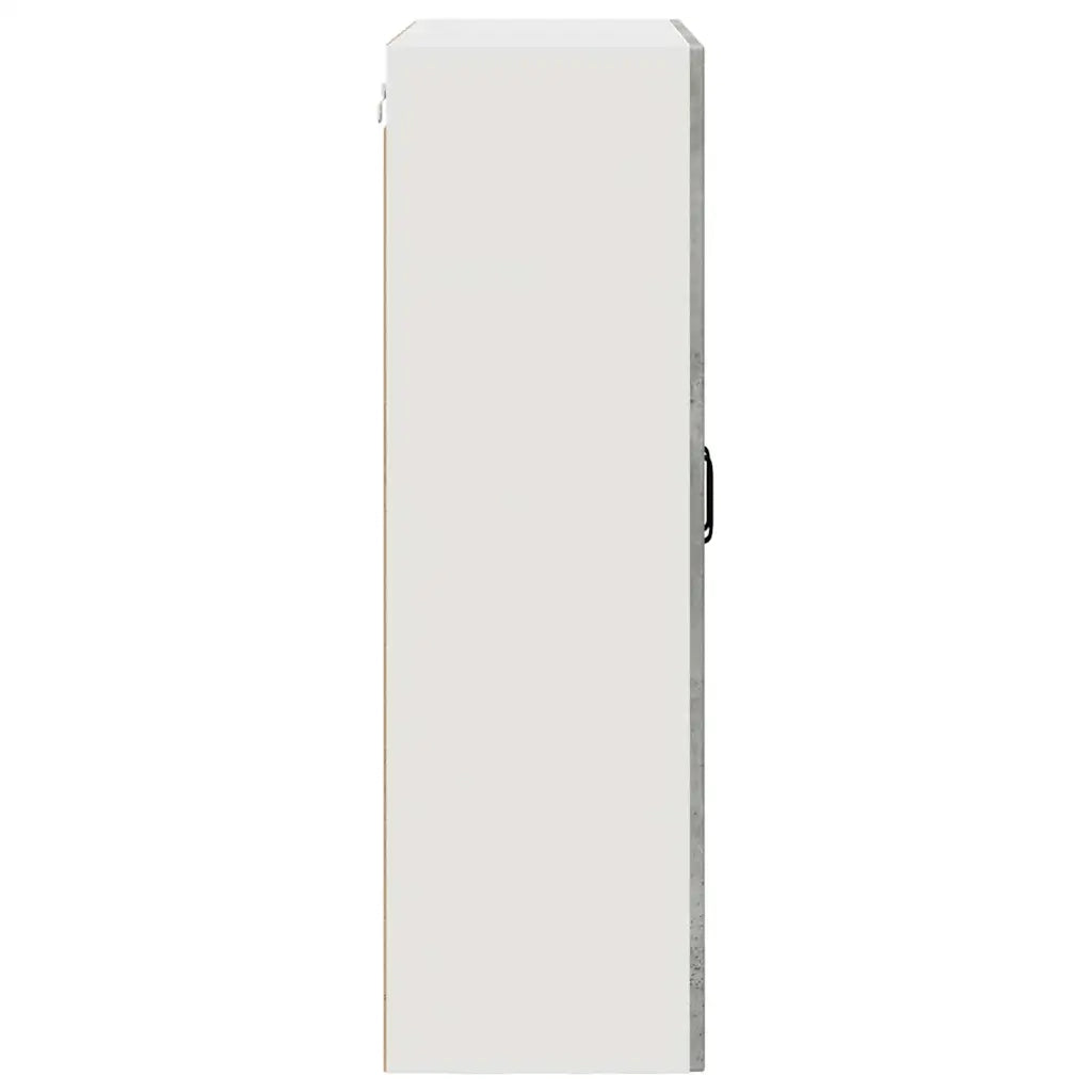 Mobile da cucina con porta-Armadio da cucina Grigio cemento 80 x 31 x 100 cm
