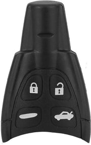 Accessori di Ricambio per Portachiavi - 4 Bottoni - Contenitore Portachiavi - Pratico e Leggero - Forma Professionale - Compatibile con Saab 93/95