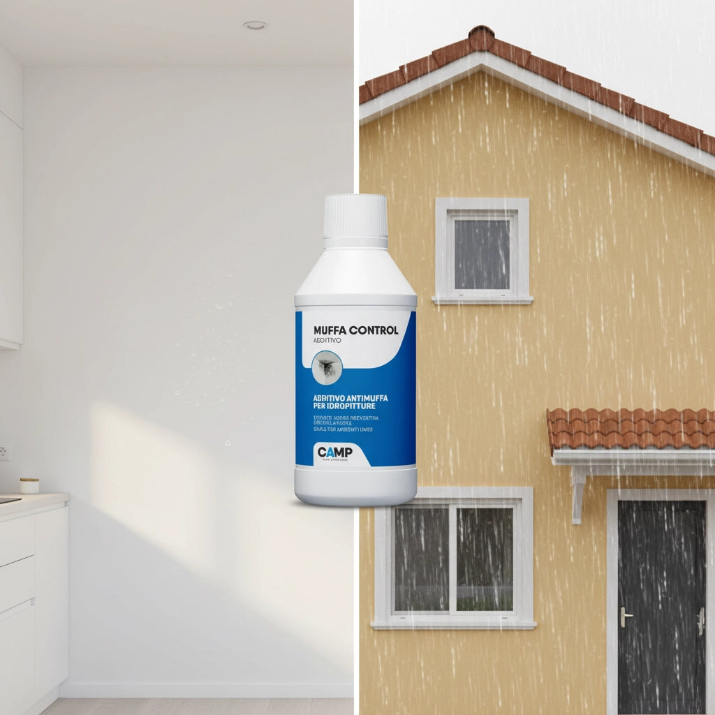 Muffa control additivo antimuffa concentrato per idropitture 250 ml