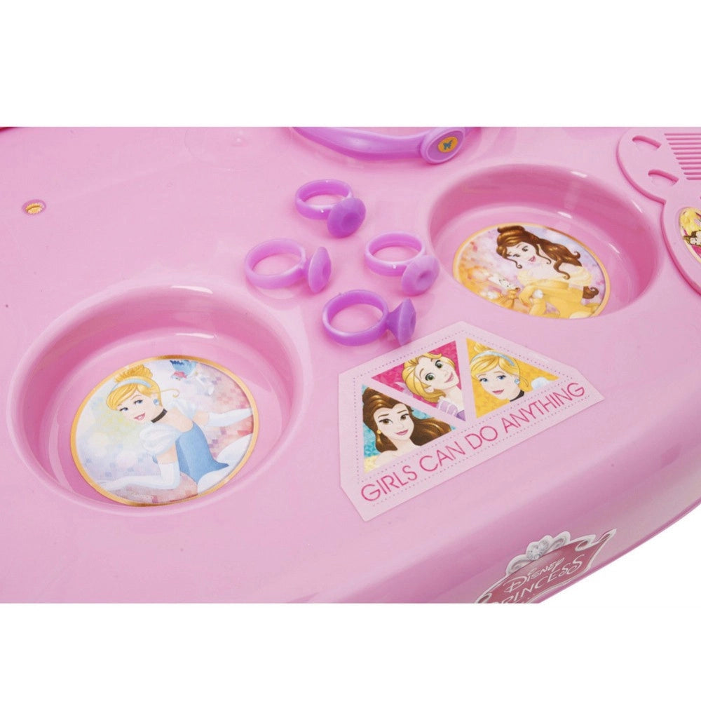 Trade Shop - Specchiera Da Tavolo Principesse Disney Altezza 42 Cm Con Accessori Bambine -