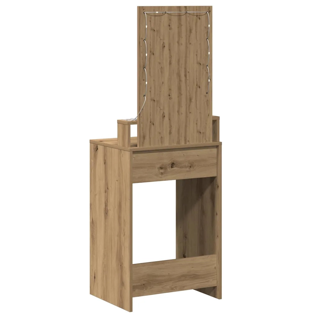 Toeletta | Tavolo da Trucco Marrone 50 x 41 x 140 cm Legno multistrato