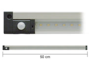 AP50PIRN Barra Led con Sensore PIR 12V 5W 430lm 4000K 50cm