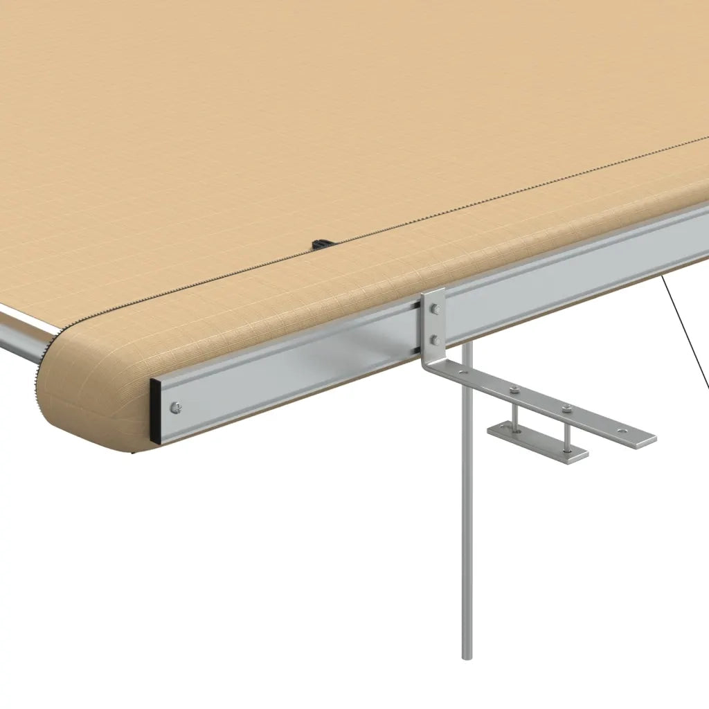 vidaXL Tendalino per Camper e Roulotte 3x2,5x2,15 m Beige