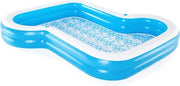 Piscina per bambini gonfiabile 305 x 274 x 46 cm - Bianco