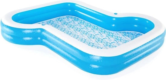 Piscina per bambini gonfiabile 305 x 274 x 46 cm - Bianco
