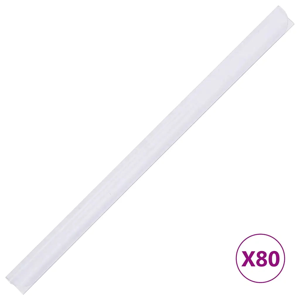 Recinzione Frangivento 4 pz in PVC 35x0,19m Marrone 147863