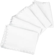 Set di Asciugamani per Strumenti Musicali, 5 pezzi Asciugamani per Strumenti Musicali in Cotone, Risciacquabili per Chitarra, Violino, Pianoforte e Contrabbasso (bianco)