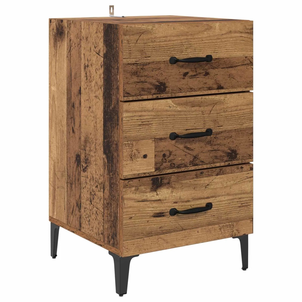 Armadio da Notte Legno vecchio 40 x 40.5 x 66 cm 880622