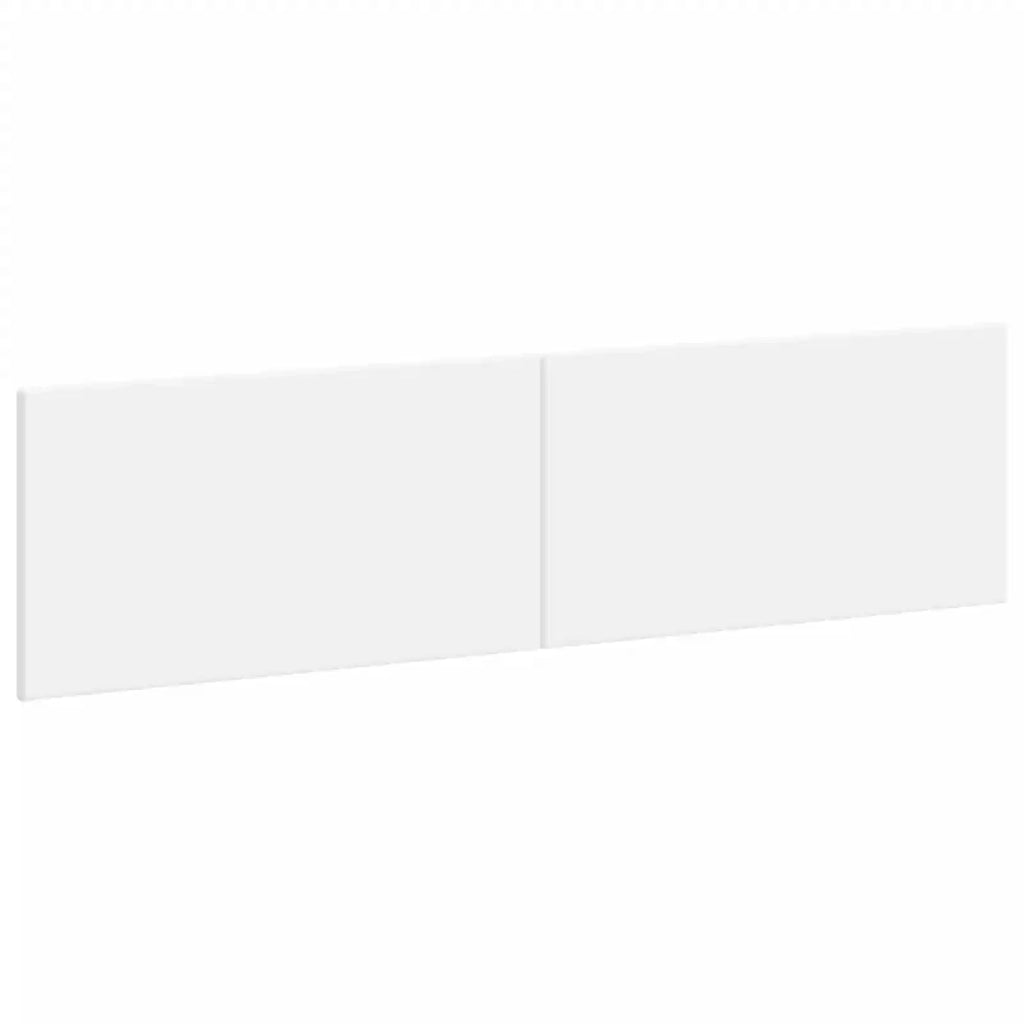 Testiera da Muro BREDA Bianco Legno ingegnerizzato 897585