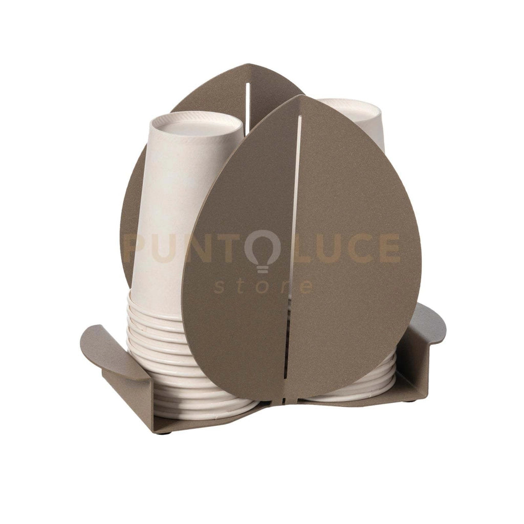 Porta bicchieri Ficus Beige