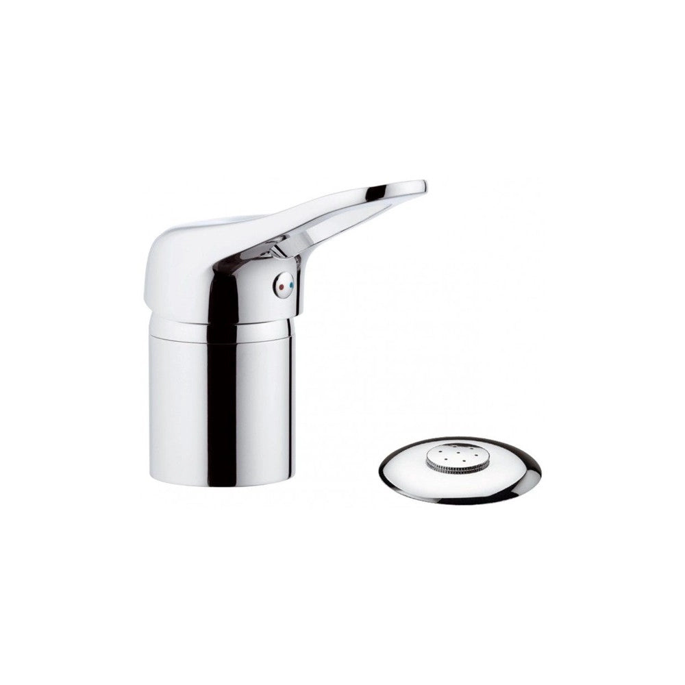 Rubinetto per bidet, con deviatore e doccetta - serie kiss
