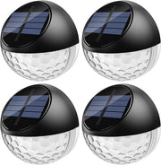 Lanterna Solare per Esterno per Giardino e Terrazza - Set di 4 - Illuminazione Esterna con Luce Calda - IP65 Resistente all'Acqua