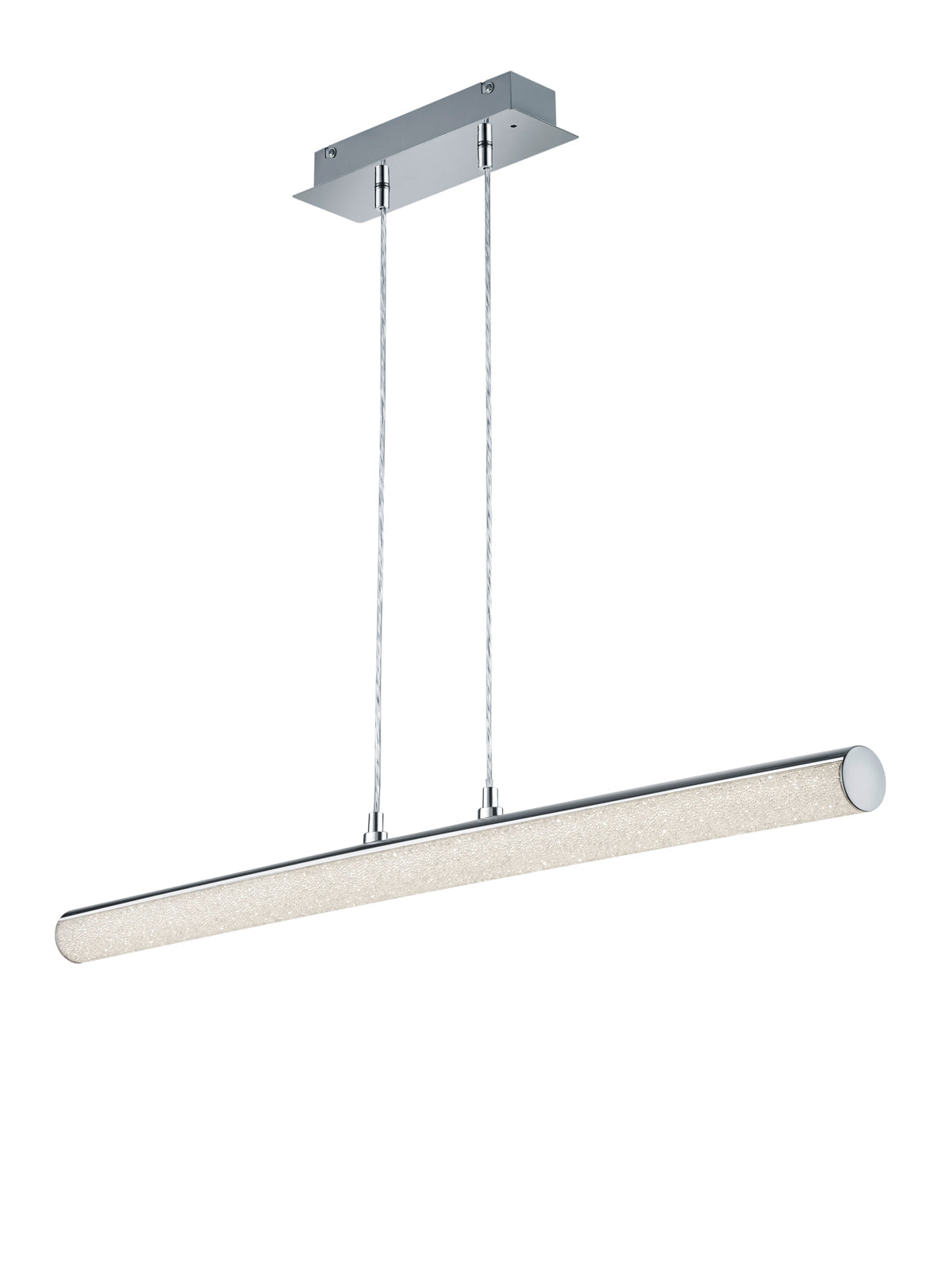 Lampada a Sospensione da Interno a LED in Metallo Cromo