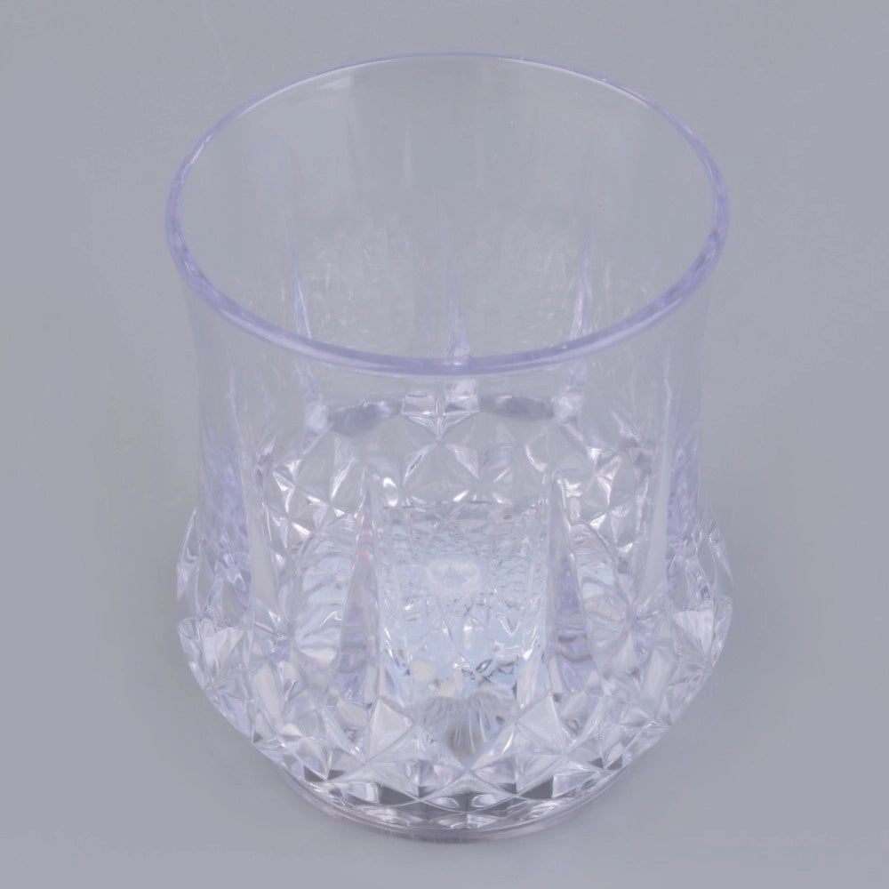 Trade Shop - Bicchiere Induttivo Rgb Led Cambia Colore Con Il Versare Liquido Birra Cocktail -
