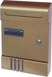 Cassetta postale model House colore bronzo 290 x 205 x 70 mm - Grande formato con fessura