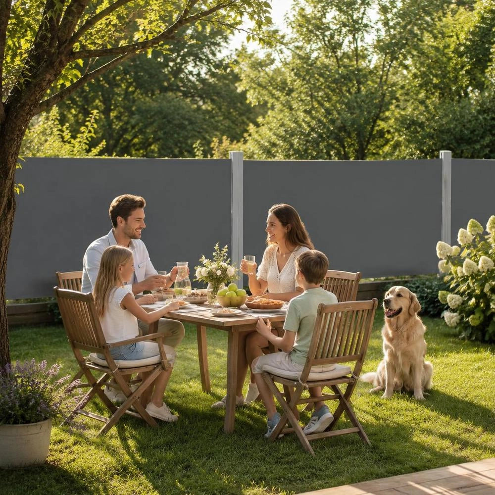 Extendable Side Awning, Anthracite, 160x1000 Cm