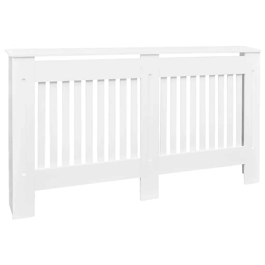 Armadietto Copritermosifone in Legno Multistrato Bianco 152 cm CFW4258690