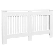 Armadietto Copritermosifone in Legno Multistrato Bianco 152 cm CFW4258690