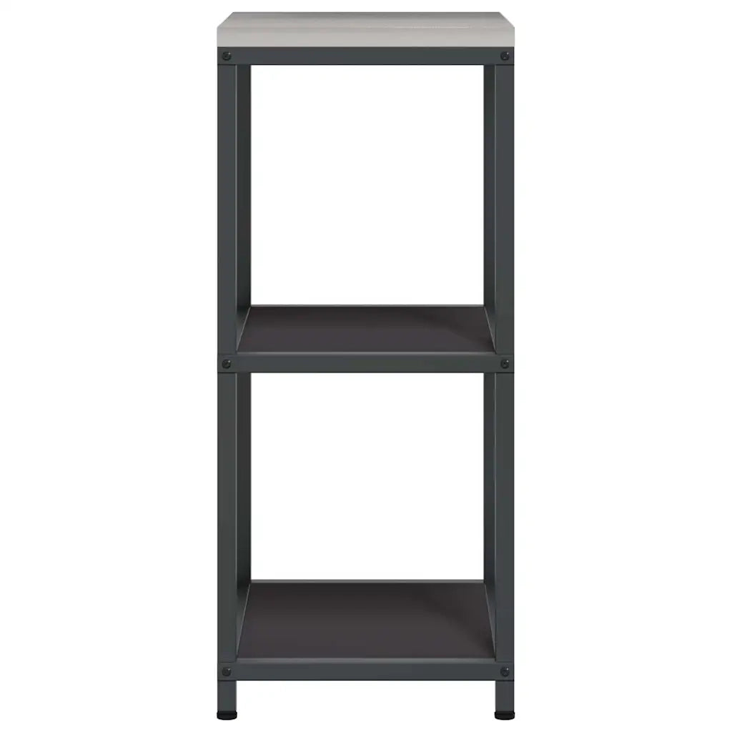 Stoccaggio in cucina Nero 40 x 50 x 92 cm Acciaio 874968