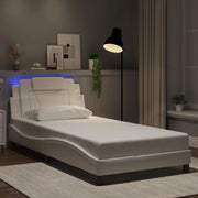 Giroletto con Luci LED Bianco 100x200 cm in Similpellecod mxl 91343