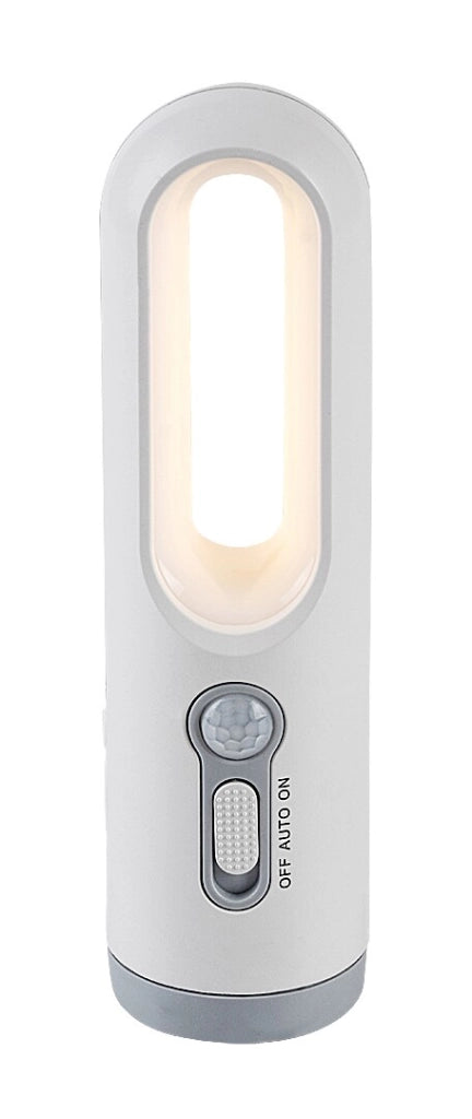 Rabalux Radko lampada da tavolo bianca PIR LED 0,8W